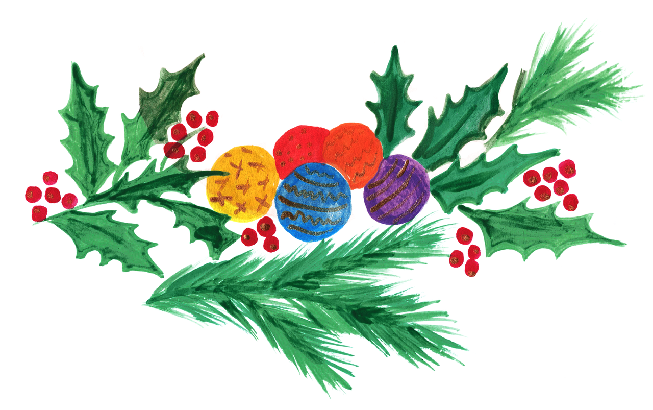 Clipart Adventsgesteck